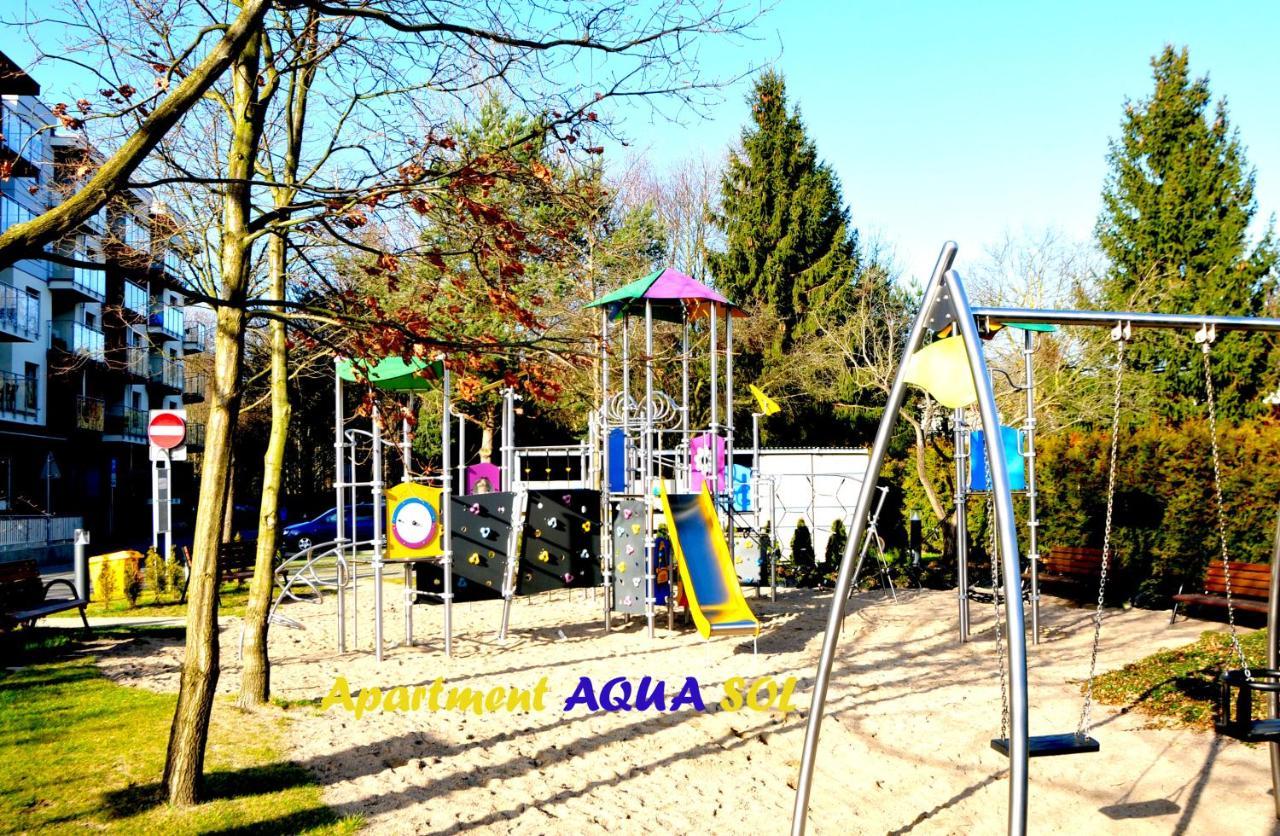 Kolobrzeg, Aqua Sol Polanki Park, Strand 300 M, Schwimmbad, Fitness, Parkplatz, Terasse Exterior photo