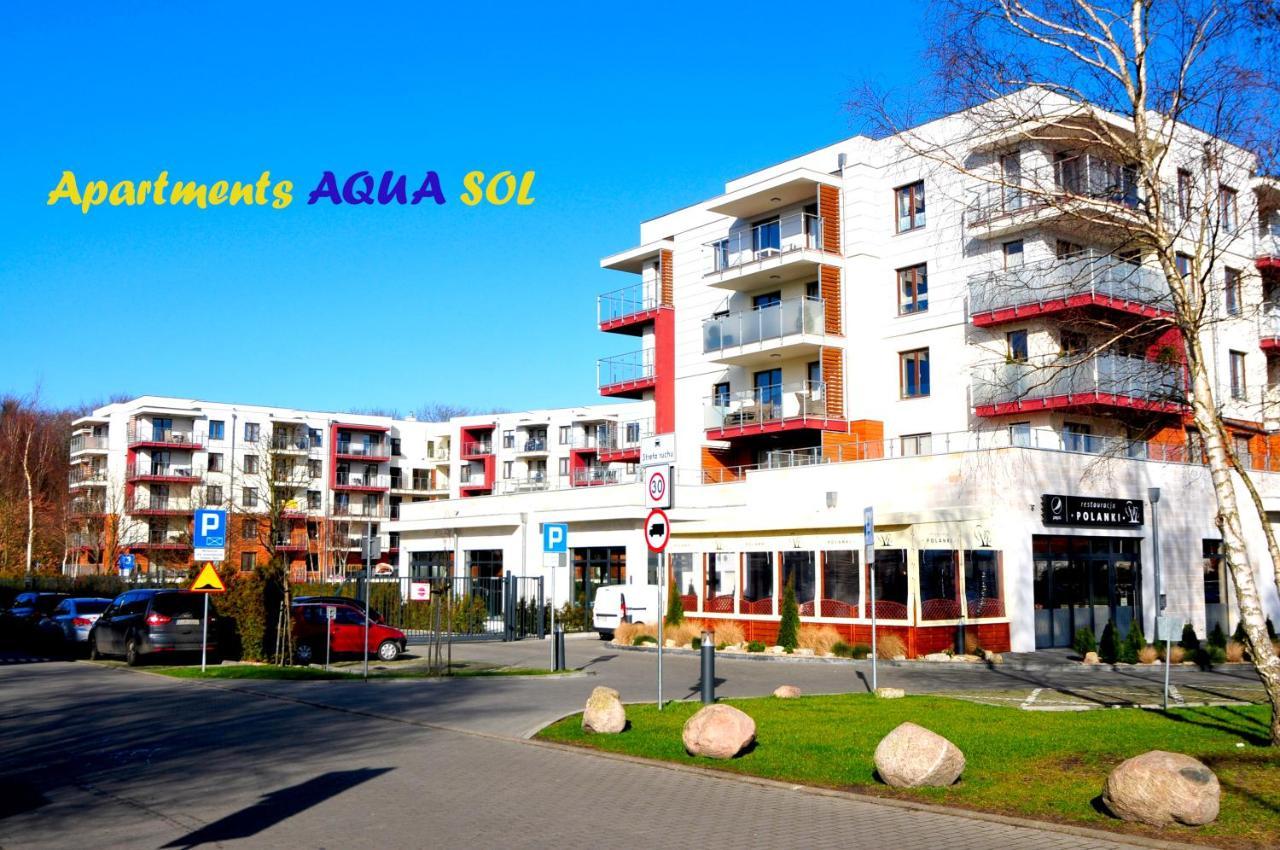 Kolobrzeg, Aqua Sol Polanki Park, Strand 300 M, Schwimmbad, Fitness, Parkplatz, Terasse Exterior photo